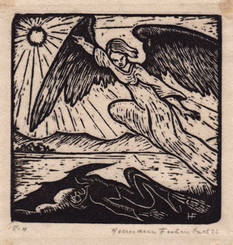 THE HOLY ONE. 78 x 79 mm. ('The Kid…' 1928)